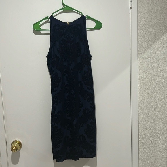 Velvet Bodycon Dress - Picture 1 of 4